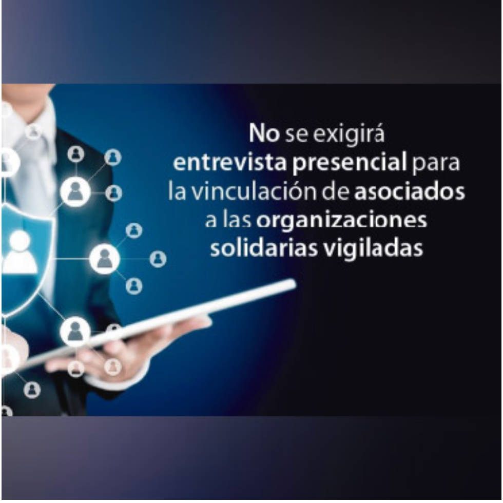 Entrevista no presencial para la vinculación de asociados